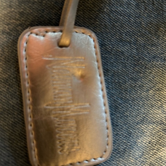 NWOT Neiman Marcus Shoulder Tote Bag in Blue. - Picture 3 of 4